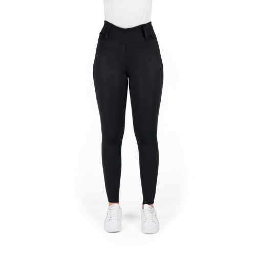 Pantaloni De Eqhitatie Cu Full Grip Equitheme Alize 