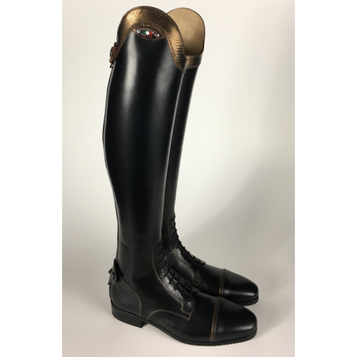 Cizme de calarie 100 Lucertolina Bronze Top